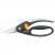 Fiskars - FunctionalForm Fishing Scissors - 22 cm - Tools and Home Improvements