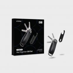 ​Orbitkey - Gift Set - Key Organiser Pro + Multitool V2 - Black - Gadgets