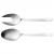 Fiskars - FunctionalForm Salat Cutlery 2 Pieces - Matt Steel - Home and Kitchen