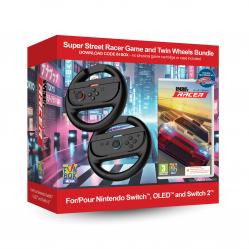 Super Street: Racer Game with Twin Racing Wheels Bundle - Nintendo Switch 2