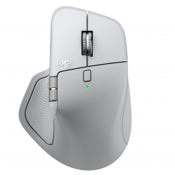 Logitech - MX Master 4 for MAC - Pale Grey - Computers