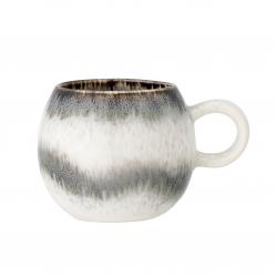Bloomingville - Paula Cup - Grey - Stoneware - Home and Kitchen