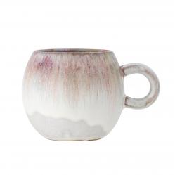 Bloomingville - Paula Cup - Rose - Stoneware - Home and Kitchen
