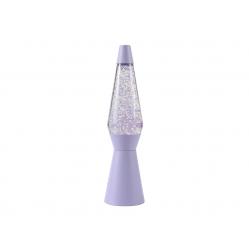 iTotal - Spaceship Glitter Lamp - Pastel Purple - 40 cm - Toys