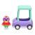 Bluey - Basic Vehicle - Granny Vehicle with Janet - Toys