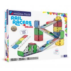 Magna Tiles - Rail Racers Deluxe&trade; 90 Piece Set (90361) - Toys