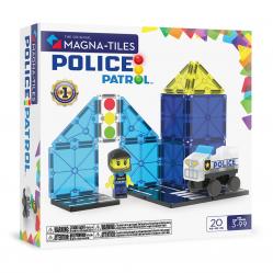 Magna Tiles - Police Patrol™ 20 Piece Set (90353) - Toys