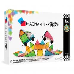Magna-Tiles - Grand Prix Frost 50 Piece Set (90257) - Toys