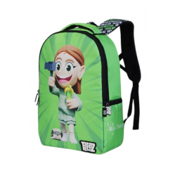 FIRSTGRADE - Naja M&uuml;nster PEEPZ Backpack2.0 - Green - Luggage and Travel Gear