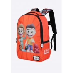 FIRSTGRADE - Jas & Mika PEEPZ Backpack2.0 - Orange - 46 cm x 28.5 cm x 12.5 cm - Luggage and Travel Gear