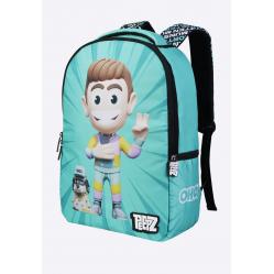 FIRSTGRADE - Morten Münster PEEPZ Backpack - Green - 46 cm x 28.5 cm x 12.5 cm - Luggage and Travel Gear