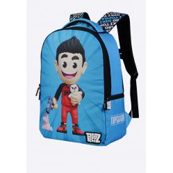FIRSTGRADE - Niki Topgaard PEEPZ Backpack - Blue - 46 cm x 28.5 cm x 12.5 cm - Luggage and Travel Gear