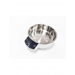 Nordic paws  - Dog Food Bowl with digital scale - 21,8 x 7cm - Pet Supplies