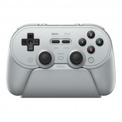 8Bitdo - Pro 3 Bluetooth Gamepad - Gray - PC