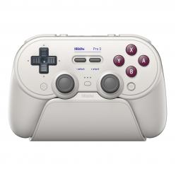 8Bitdo - Pro 3 Bluetooth Gamepad G Classic - Grey - PC