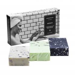 Badeanstalten - Mosaic - 3 soaps, each 100g - Beauty