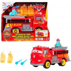 Disney Cars - Radiator Springs Race & Rescue Fire Fighting Red & Guido Playset (JFL54) - Toys