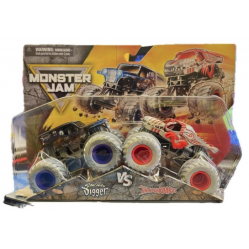 Monster Jam - 1:64 Die Cast 2 pack - Son-Uva Digger Vs ThunderROARus - Toys
