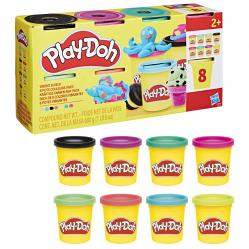 Play-Doh - 8 Pack 680 g - Vibrant (G06925X0) - Toys