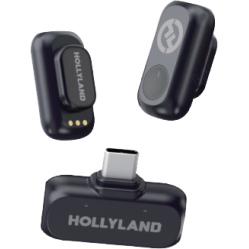 Hollyland - LARK A1 Mini Duo with USB-C RX - Musical Instruments & DJ