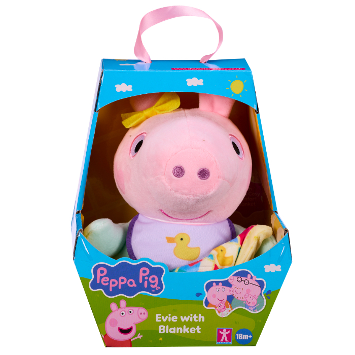Peppa Pig - Plush Blanket Evie (8497) - Toys