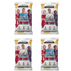 Topps - 4x Match Attax Champions League Cards - Toys