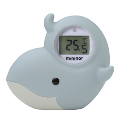 Mininor Global - Bath Thermometer - Whale (10205) - Baby and Children