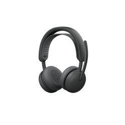 Logitech - Zone Wireless 2 ES – Wireless Noise Cancelling Headset with Adaptive Hybrid ANC, Bluetooth - Electronics