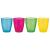 Nuby - 4P Drinking Tumbler Set - Vibrant - 300 ml + 9 m - Baby and Children