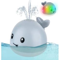 Carlo Baby - Water-Sprinkling Whale with Light +18m (667700) - Toys
