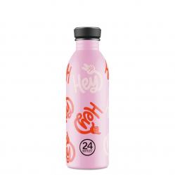 24Bottles - Urban Bottle - Hey! Pink - 500 ml - Home and Kitchen