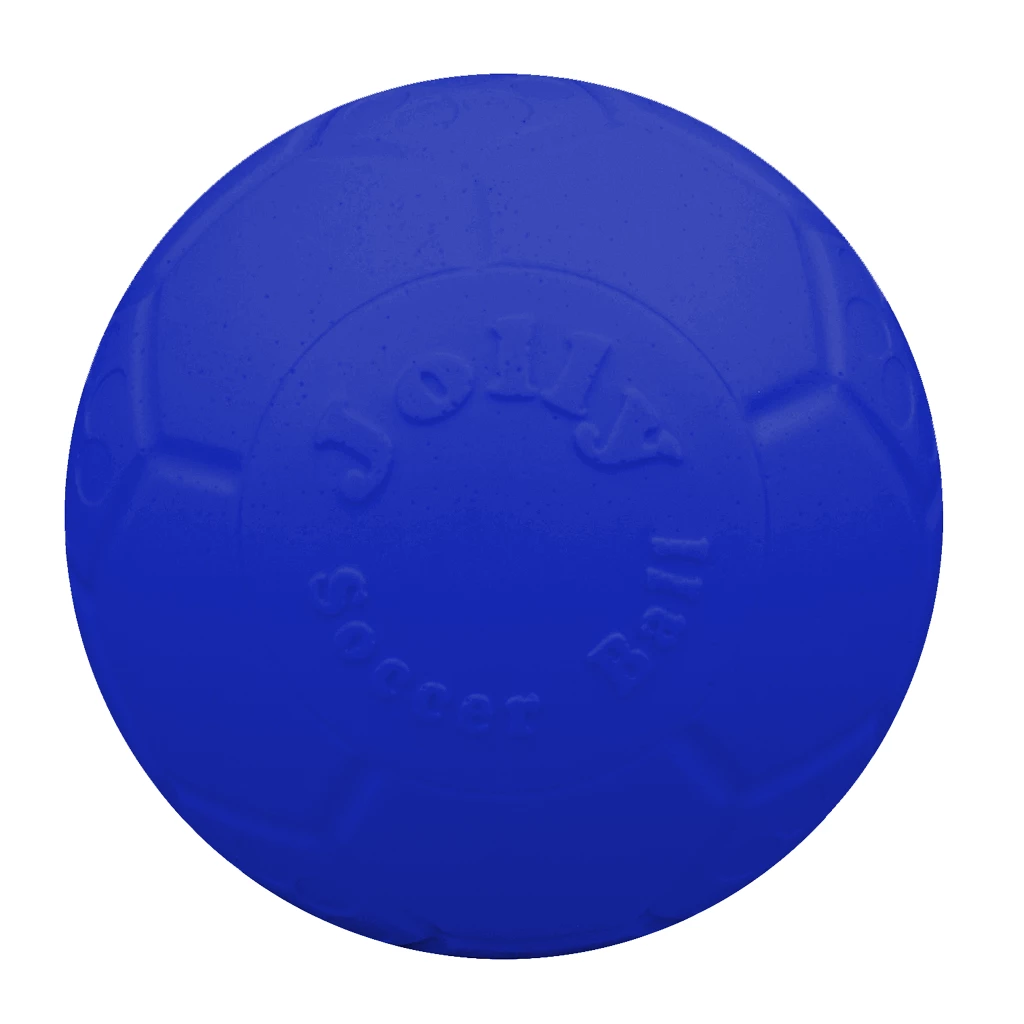 jolly pets - Jolly Soccer Ball - Blue - Large (20 cm) - Pet Supplies