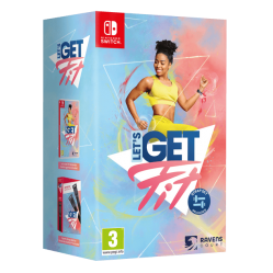 Let's Get Fit Includes Joy Con Straps - Nintendo Switch