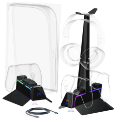 ONIVERSE PS5 FAST CHARGING STATION - BLACK - PlayStation 5