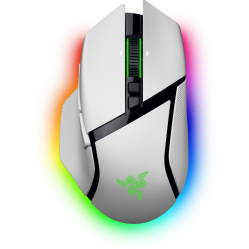 Razer - Basilisk V3 Pro 35K Ergonomic Gaming Mouse - White - Computers