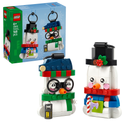 LEGO - LEGO Iconic - Snowman Ornaments (40812) - Toys