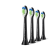 Philips - Sonicare Optimal White - Black - 4 pcs - Health and Personal Care