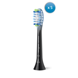 Philips - Sonicare Premium Plaque Defense - Black - 4+1 pcs - Health and Personal Care