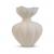 Scandinavian Collection - Siena Vase - Soft Beige - 32 cm - Home and Kitchen
