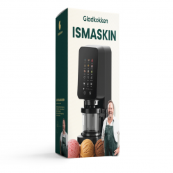 Gladkokken - Ice Cream Maker - Black - 500 ml per container (3 containers included) - Home and Kitchen
