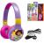 Lexibook - 2 in 1 foldable Dora Headphones (HPBT010DOR) - Toys