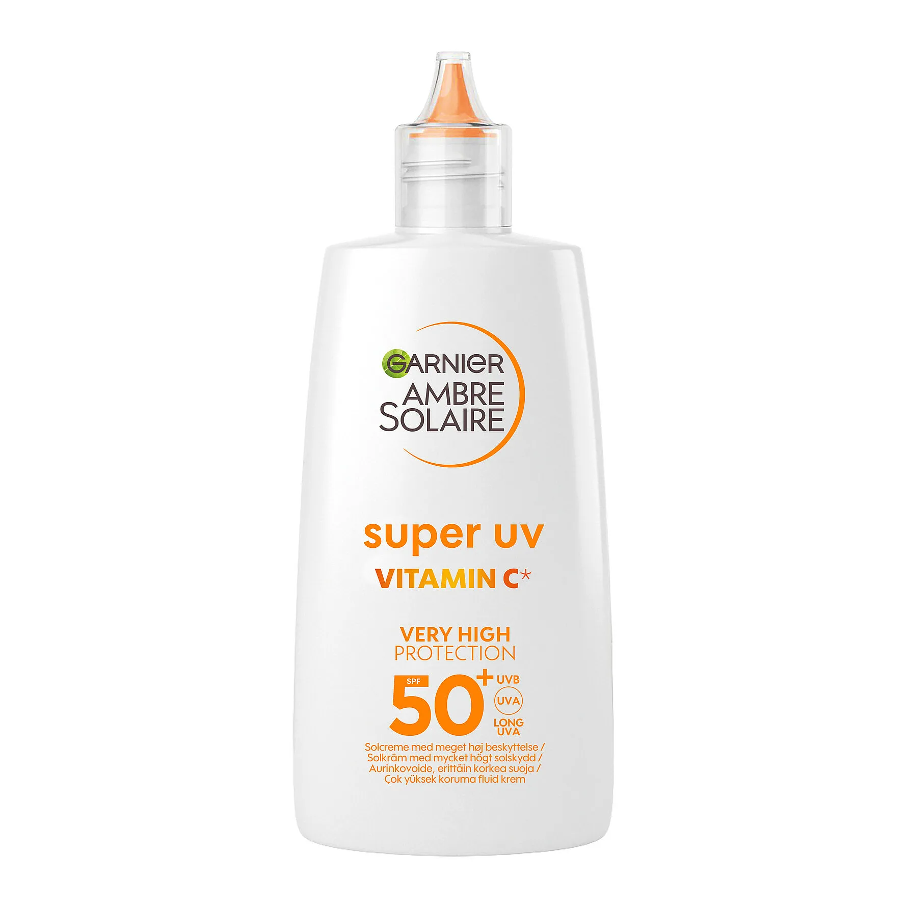 Garnier - Ambre Solaire Super UV Vitamin C Fluid - SPF 50+ - Beauty