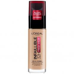 L'Oréal Paris - Infaillible 32H Fresh Wear 125 Warm Undertone foundation - 30 ml - Beauty