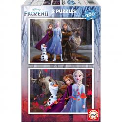 Educa -  2x100 pcs, Frozen 2 (018111) - Toys