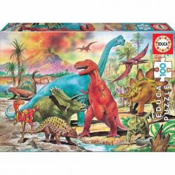 Educa - 100 psc, Dinosaurs (80-13179) - Toys