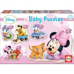 Educa, 3-4-4-4-5 pcs, Minnie (80-15612) - Toys