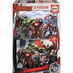 Educa - 2x100 pcs, Avengers (80-15771) - Toys