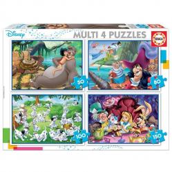 Educa - 50-80-100-150 pcs, Disney Classics (80-18105) - Toys