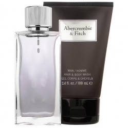 Abercrombie & Fitch - First Instinct EDT 50 ml + Hair & Body Wash 100 ml - Giftset - Beauty