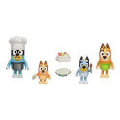 BLUEY - Family Dessert Time, 4 pk. (90327) - Toys